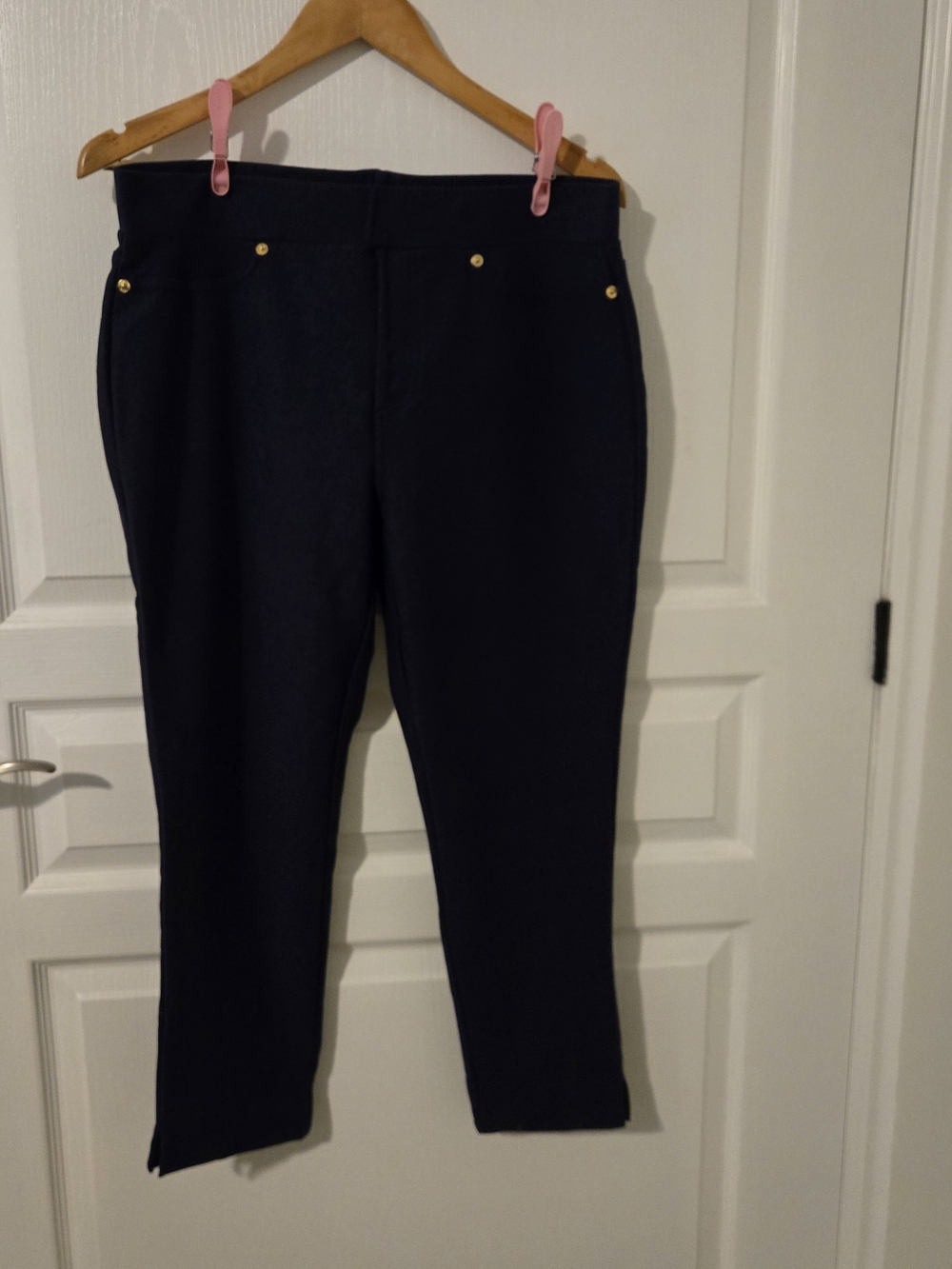 Michael Kors NAVY Women's Pull-On Pants